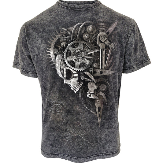 T-shirt Spiral Diesel Punk Grå