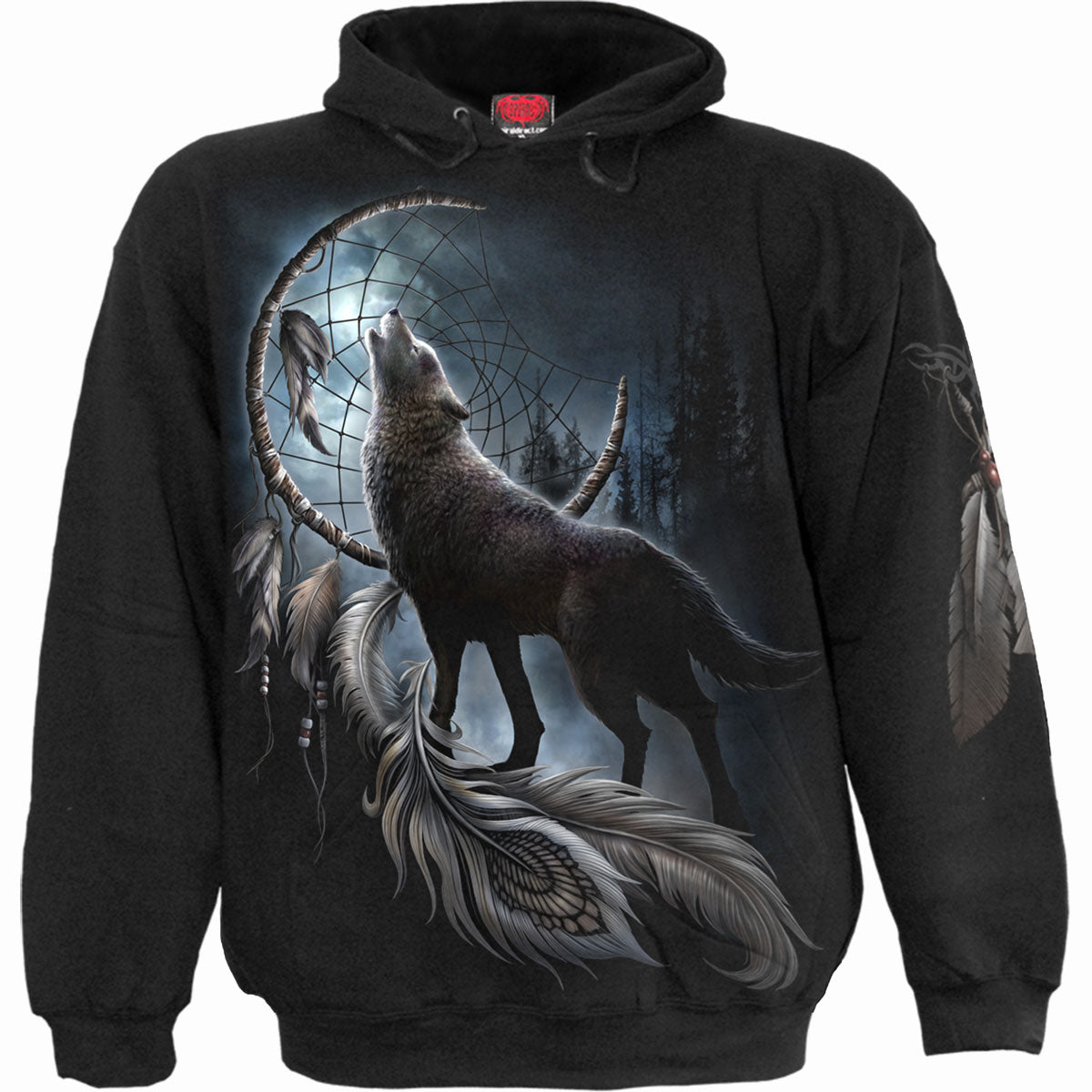 Kapuzenpullover Spirale Aus der Dunkelheit