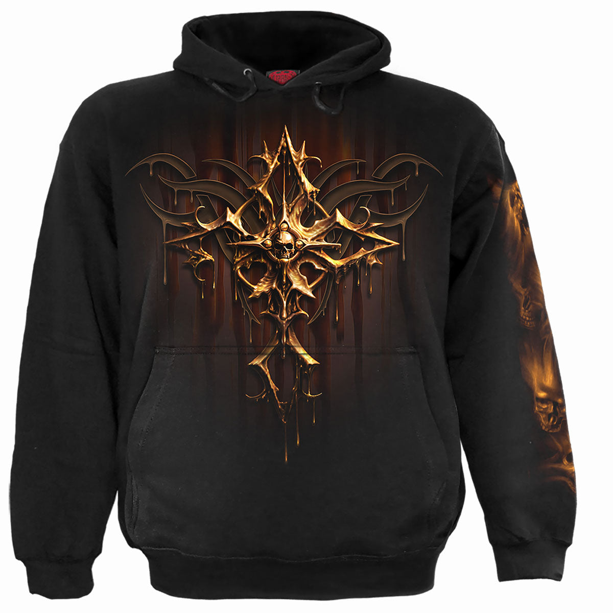 Kapuzenpullover Spiral Dripping Gold