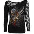 Bild in Galerie-Betrachter laden, Langarm-T-Shirt Spiral Razorback
