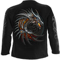 Bild in Galerie-Betrachter laden, Langärmliges T-Shirt Spiral Razor Back
