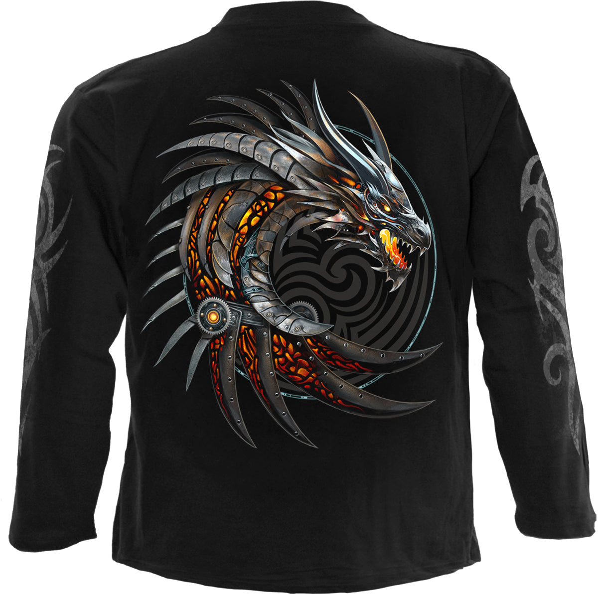 Langärmliges T-Shirt Spiral Razor Back