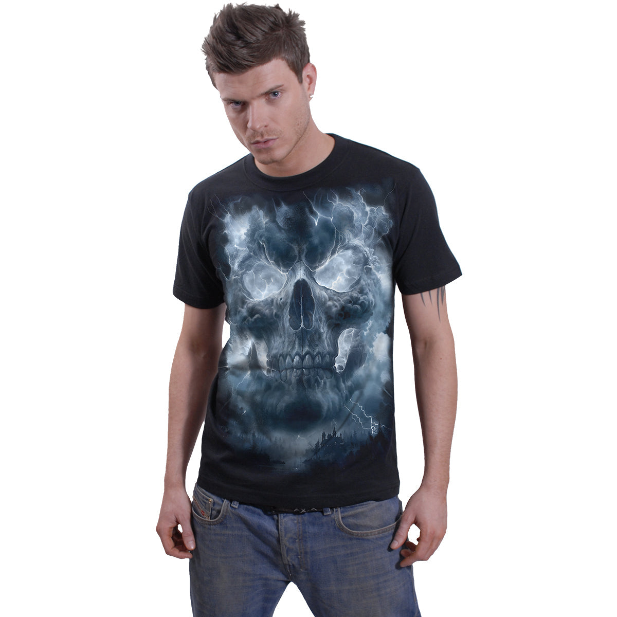 T-Shirt Spiral Grave Skies