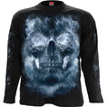 Bild in Galerie-Betrachter laden, Langarm-T-Shirt Spiral Grave Skies
