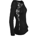 Bild in Galerie-Betrachter laden, Langarm-T-Shirt Spiral Gothic Elegance
