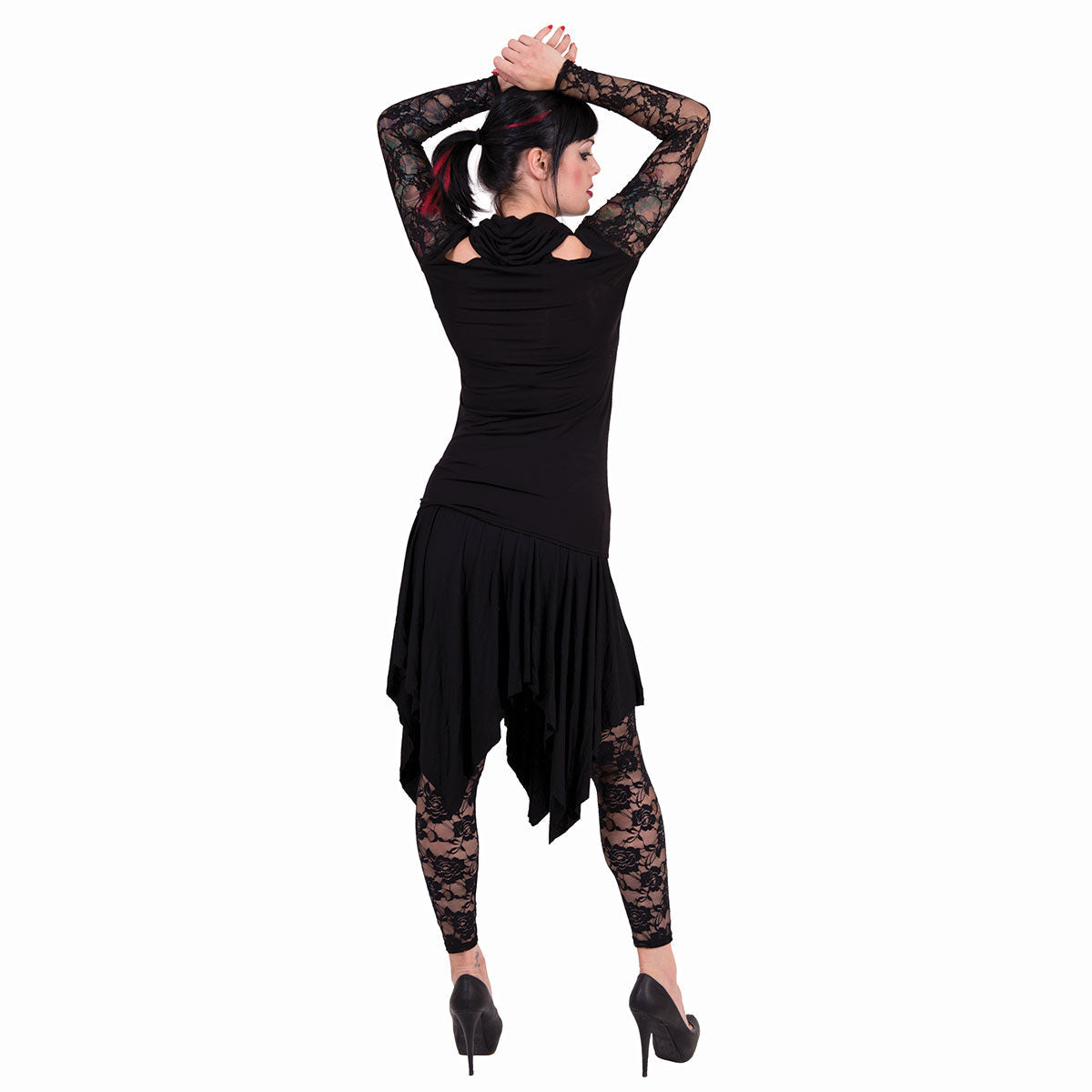 Langärmliges T-Shirt Spiral Gothic Elegance