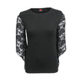 Bild in Galerie-Betrachter laden, Langarm-T-Shirt Spirale Gothic Eleganz
