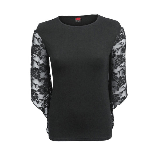 Long-sleeved T-shirt Spiral Gothic Elegance