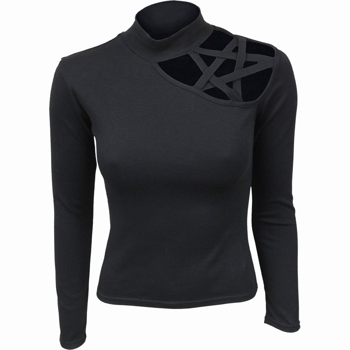 Langarm-T-Shirt Spiral Gothic Elegance