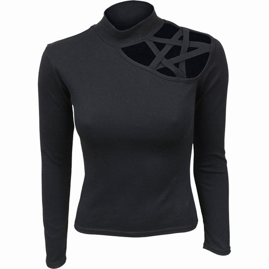 Long-sleeved T-shirt Spiral Gothic Elegance