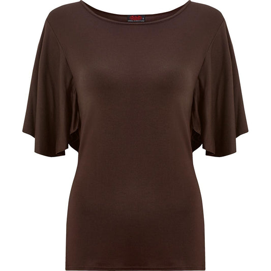 Tops - Short Sleeve Spiral Gothic Elegance