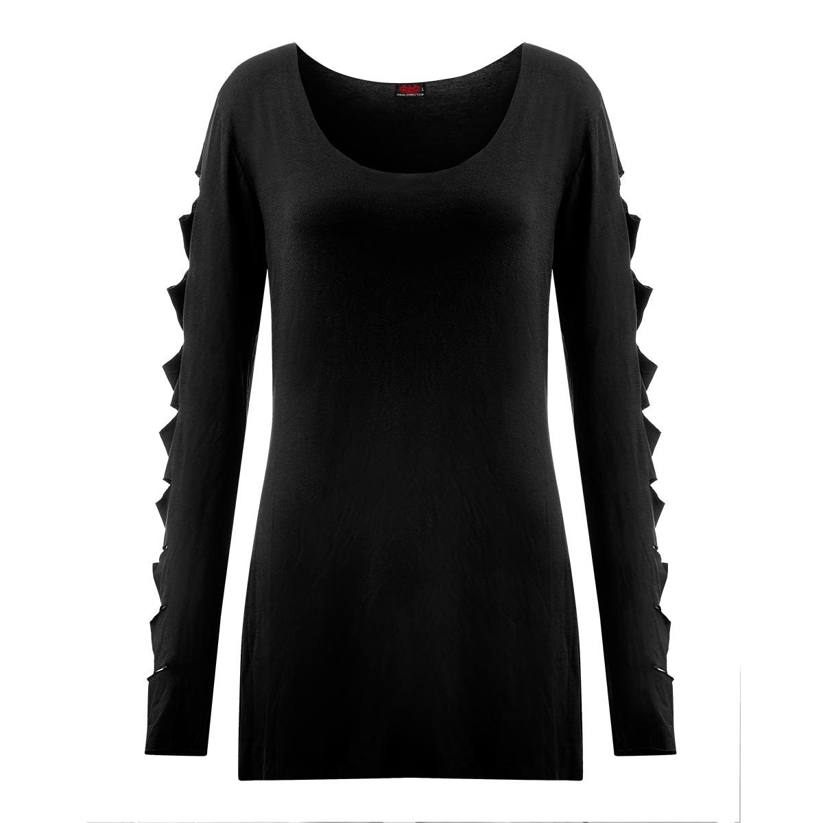 Langärmeliges T-Shirt Spiral Metal Streetwear
