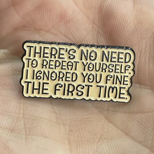Pin First Time