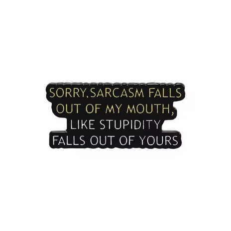 Pin Sarcasm