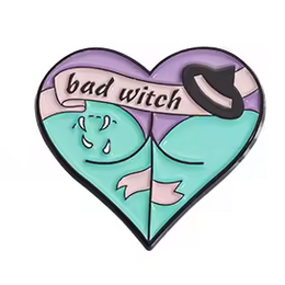 Pin Heart Butt – Bad Witch