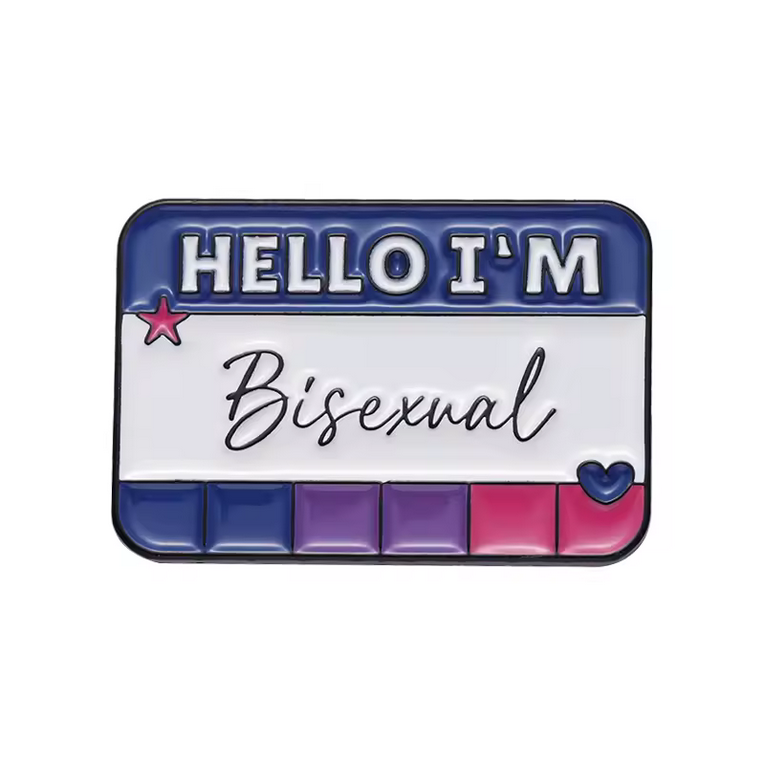 Pin Hallo, ich bin bisexuell