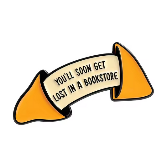 Pin Lost In A Bookstore