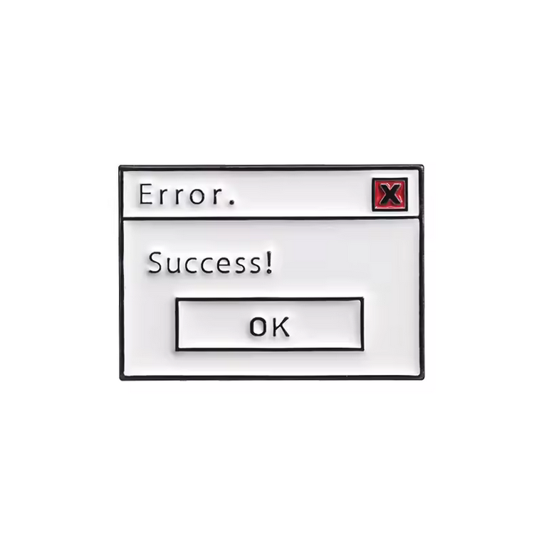 Pin Error Success Meme