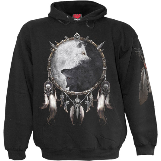 Kapuzenpullover Spirale Wolf Chi