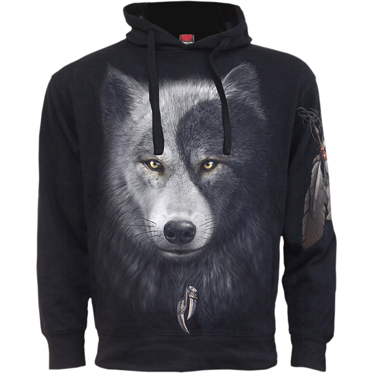 Kapuzenpullover Spiral Wolf Chi