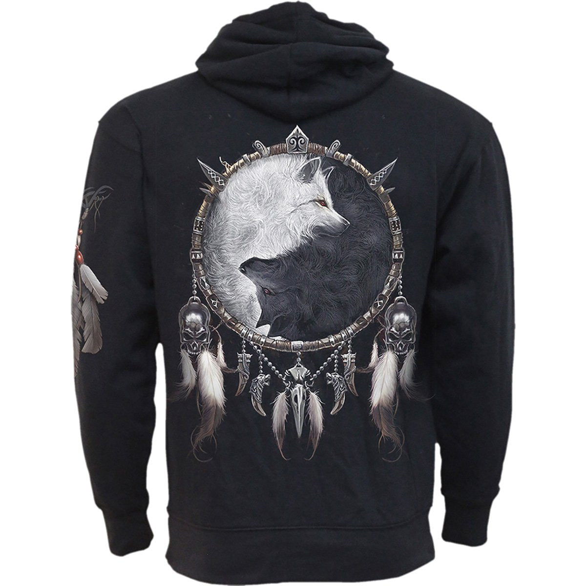 Kapuzenpullover Spiral Wolf Chi