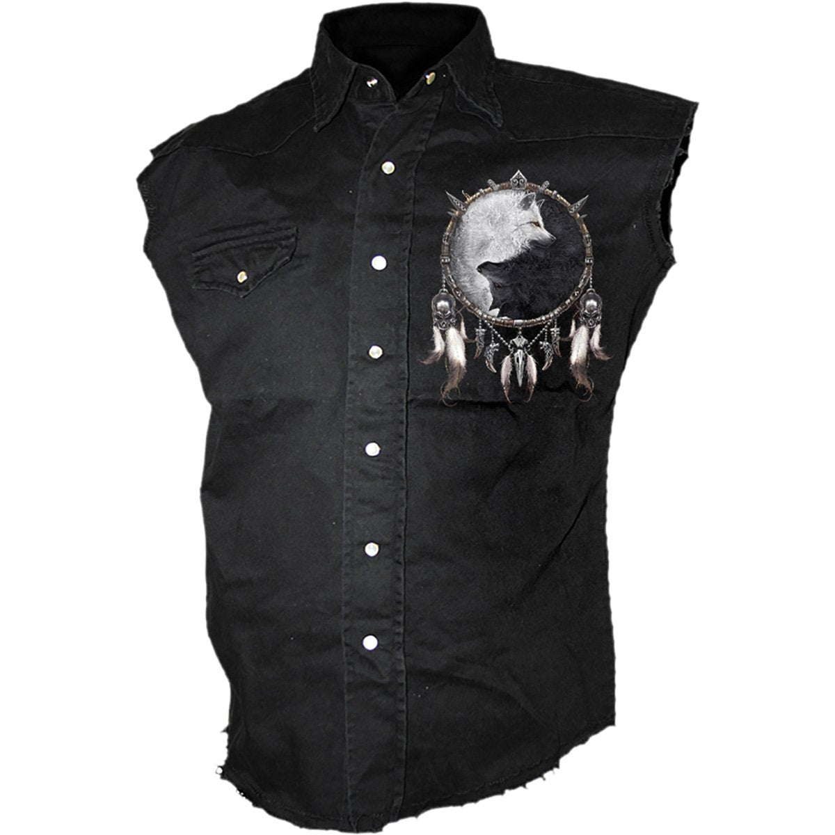 T-Shirt Spiral Wolf Chi