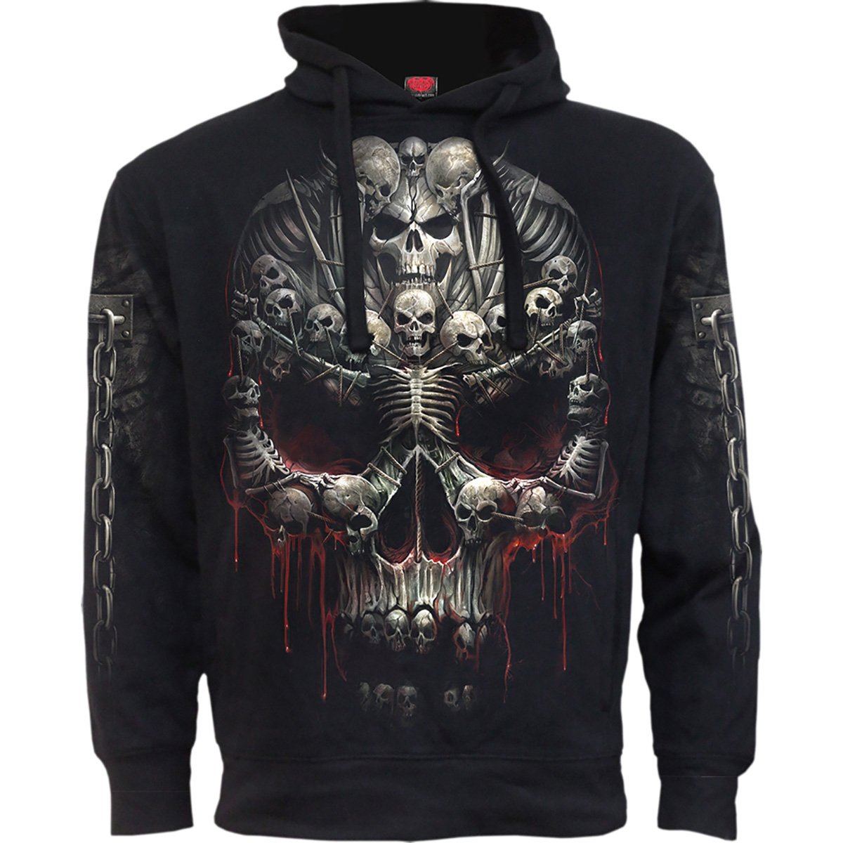 Kapuzenpullover Spiral Death Bones