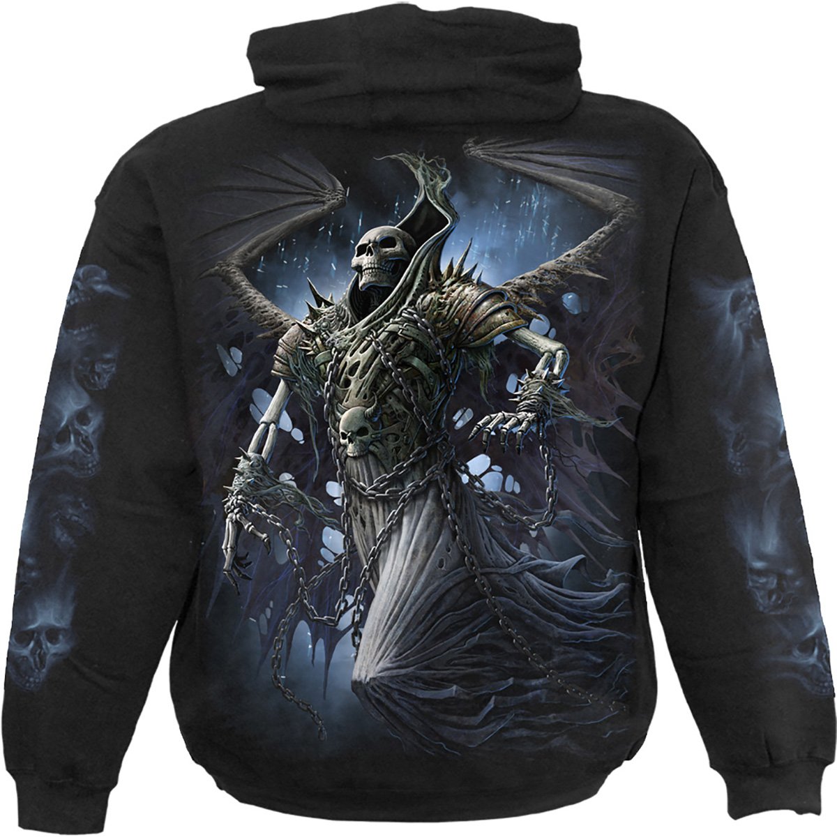 Kapuzenpulli Spiral Winged Skelton