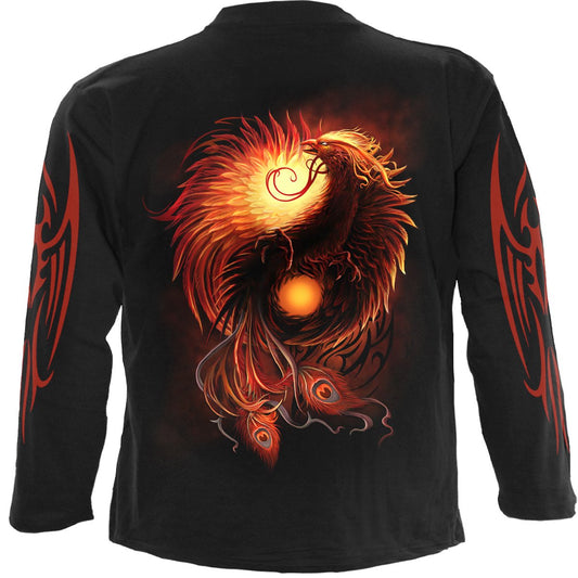 Langarm-T-Shirt Spiral Phoenix Arisen