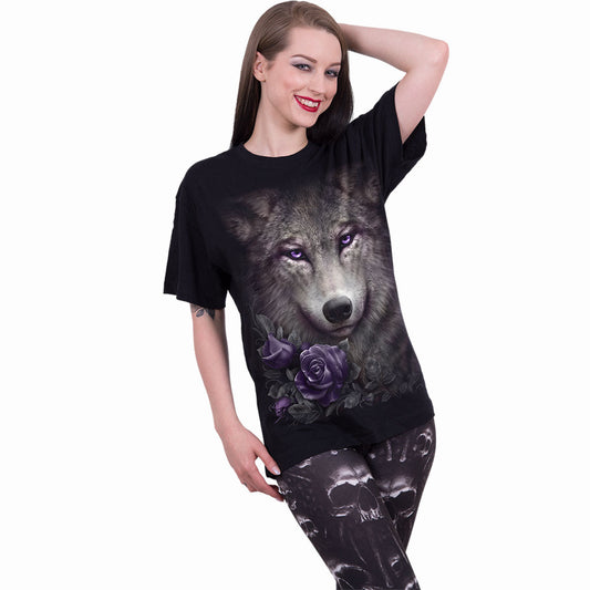 T-Shirt Spiral Wolf Rosen