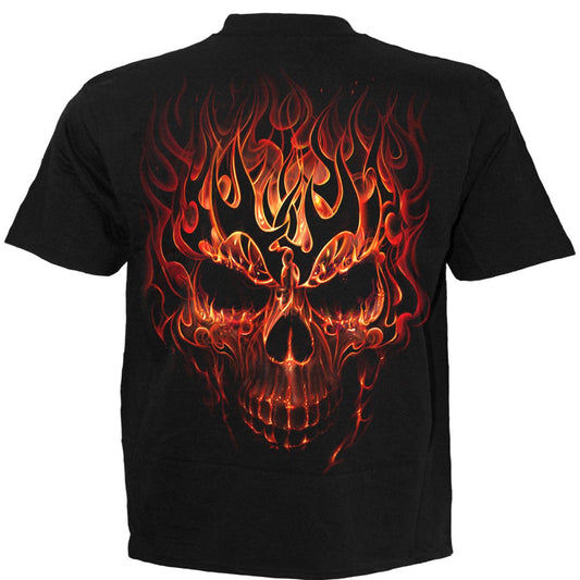 T-Shirt Spiral Skull Blast