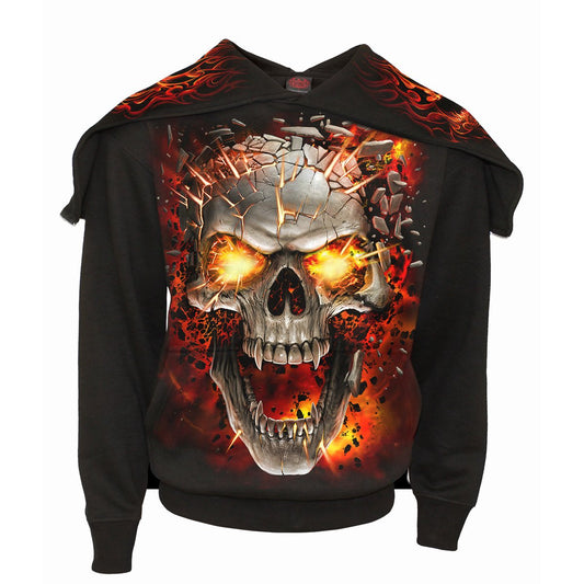 Kapuzenpullover Spiral Skull Blast