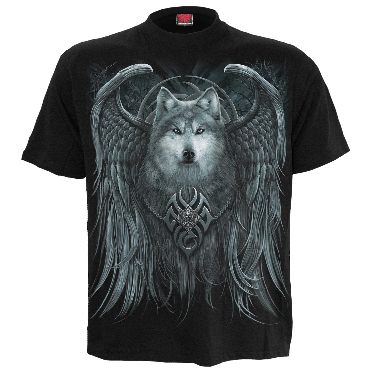 T-Shirt Spiral Wolf Spirit