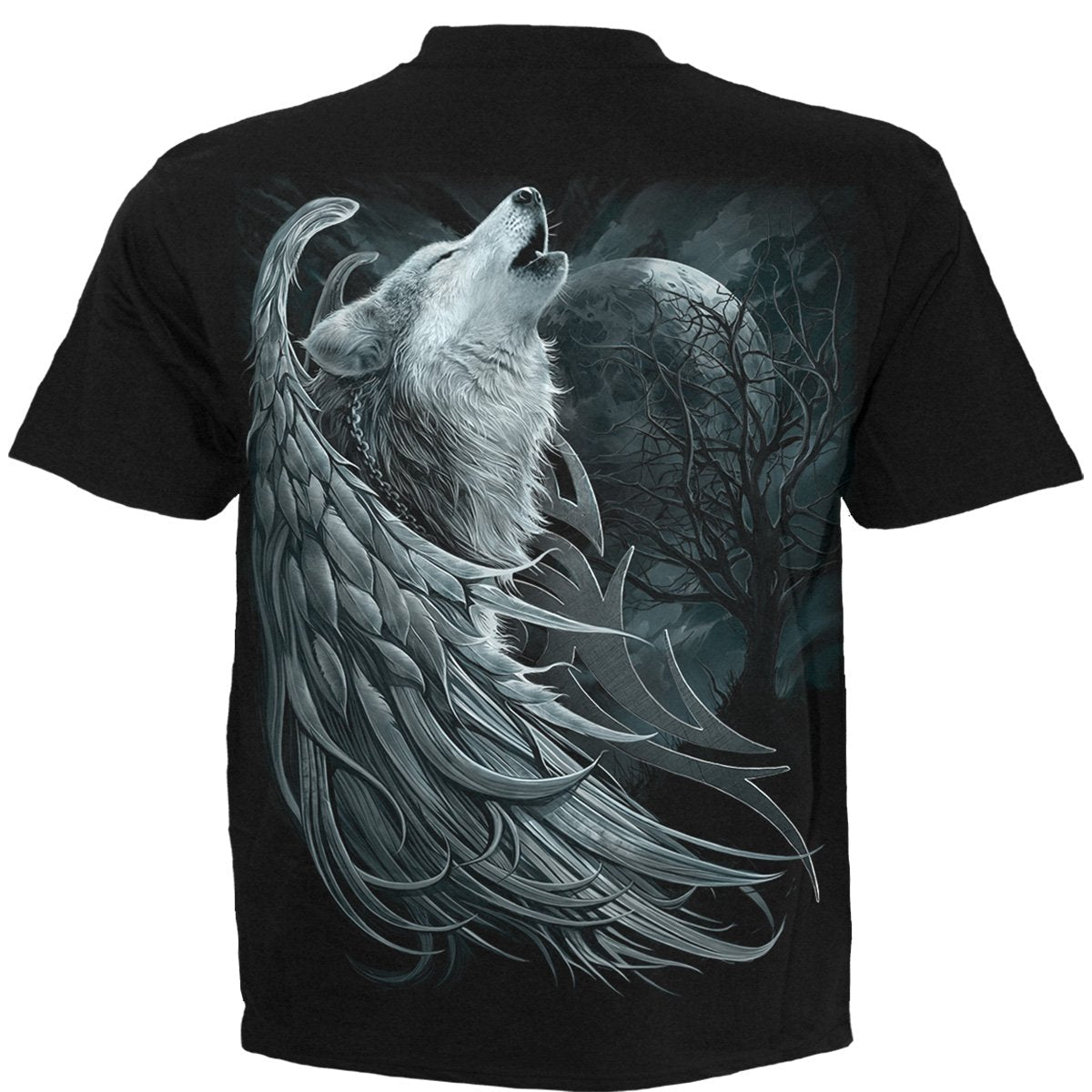 T-Shirt Spiral Wolf Spirit