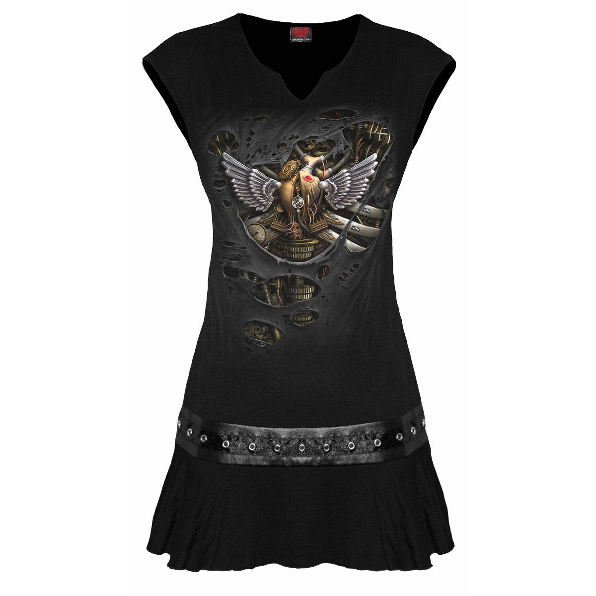 Dress Spiral Steampunk Ripped