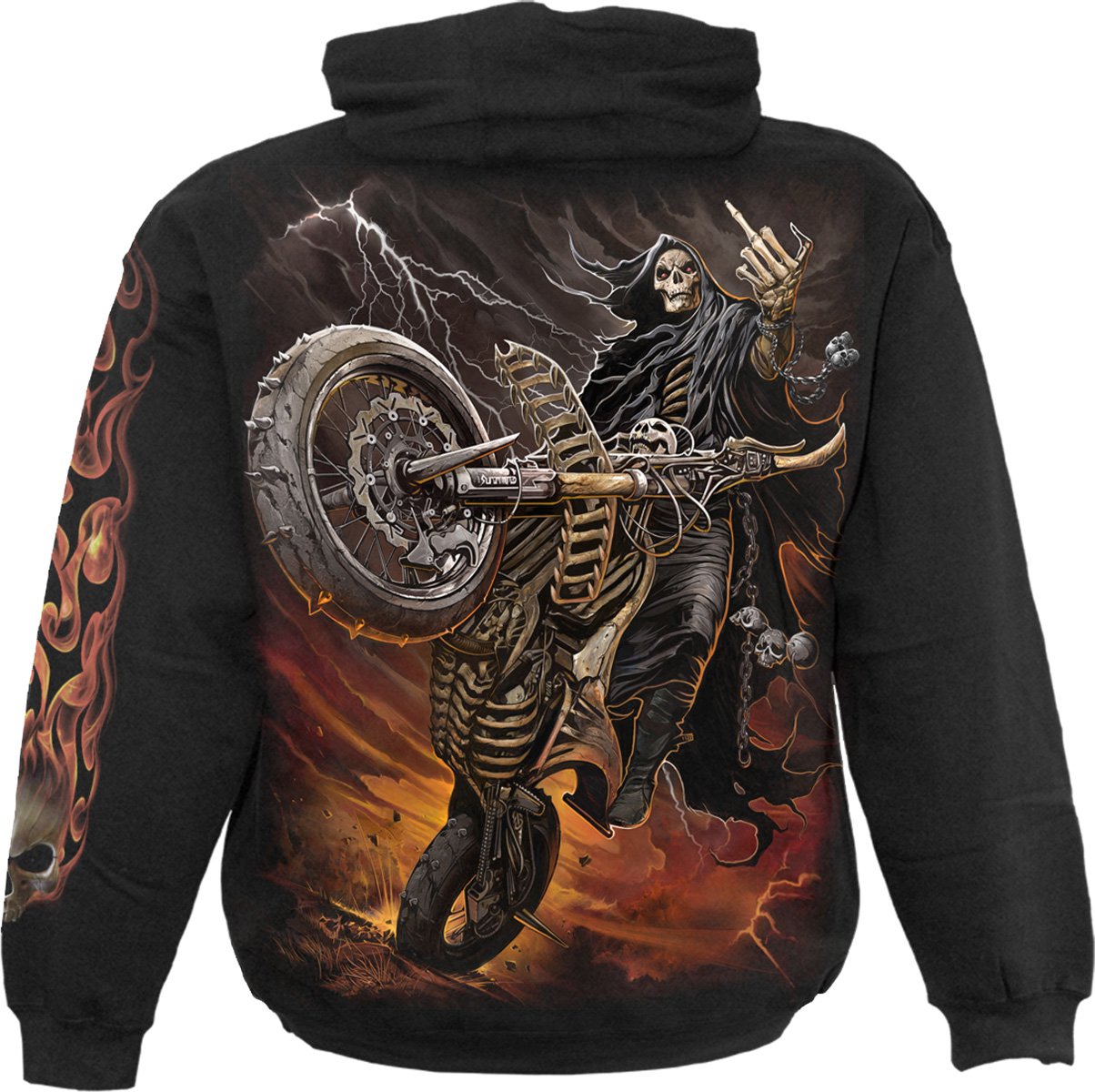 Kapuzenpullover Spiral Bike Life
