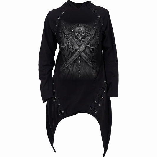 Hoodie Spiral Strapped