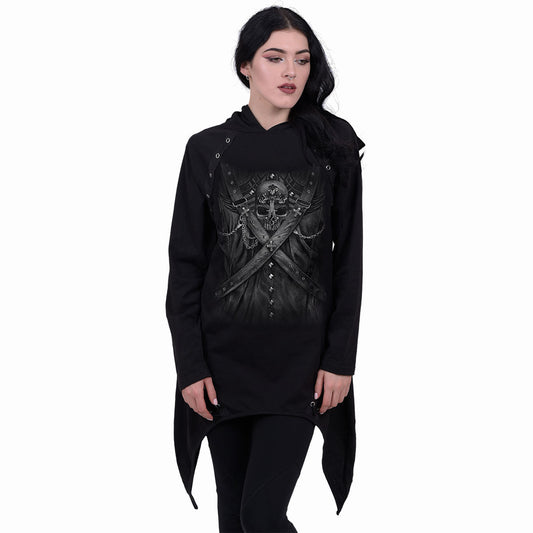 Hoodie Spiral Strapped