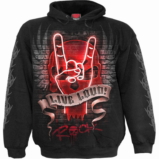 Hoodie Spiral Live Loud