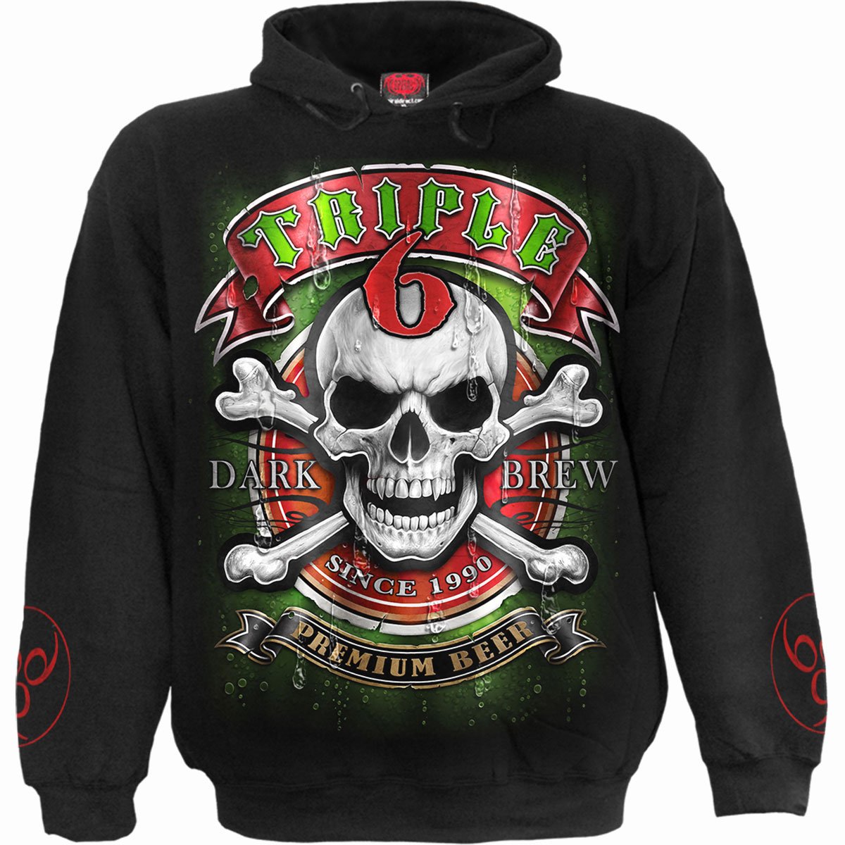Kapuzenpulli Spiral Triple 6