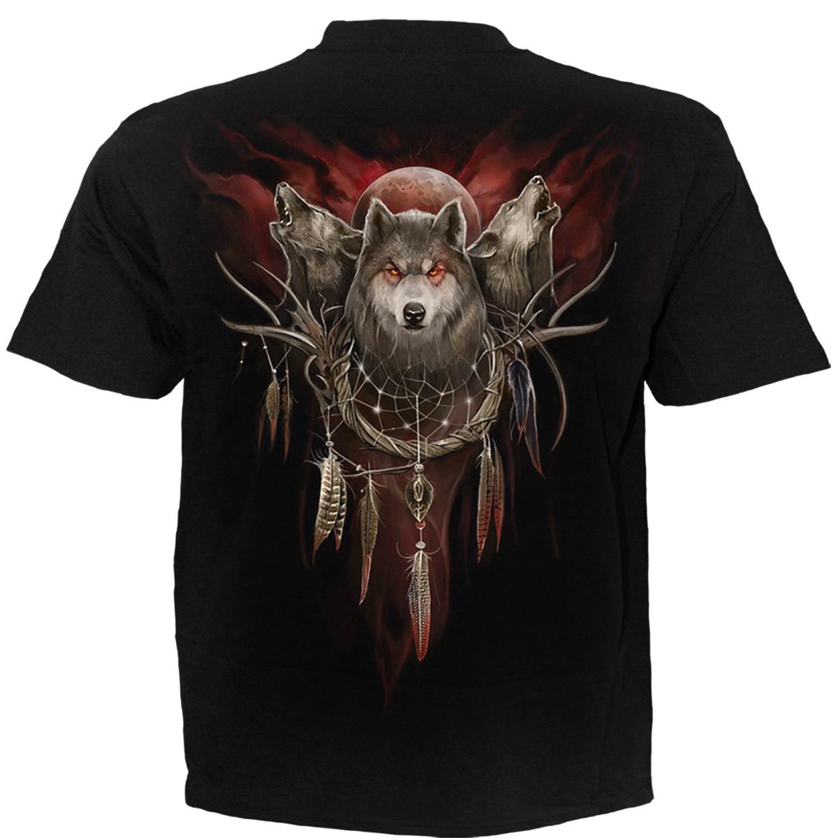 T-Shirt Spiral Cry Of The Wolf