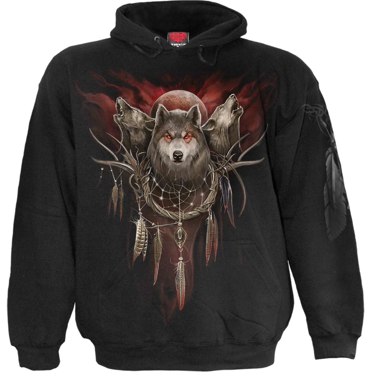 Hoodie Spiral Cry Of The Wolf