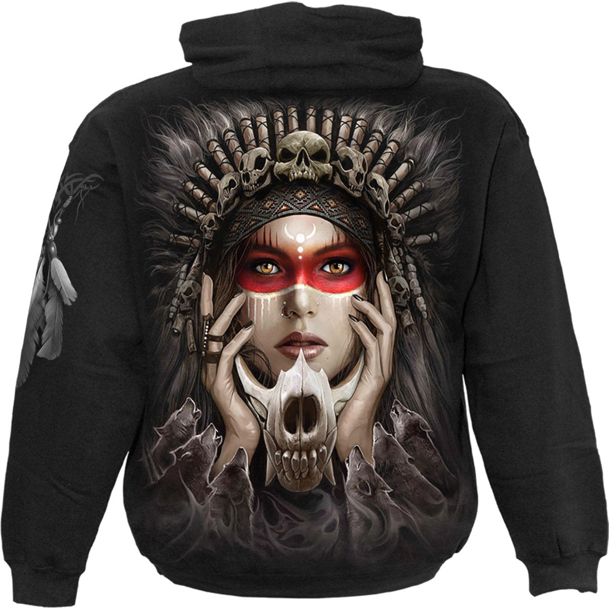 Hoodie Spiral Cry Of The Wolf