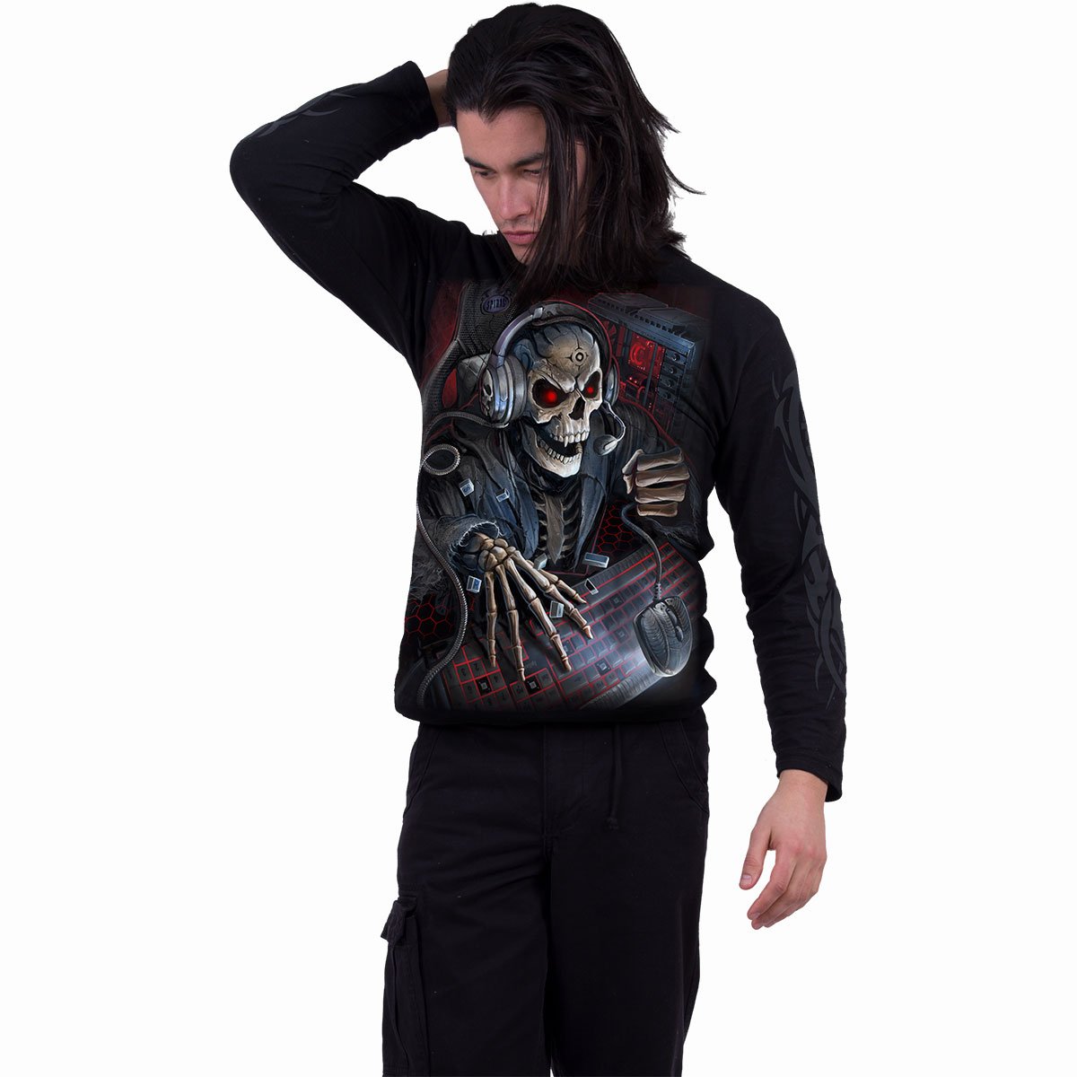 Long-sleeved T-shirt Spiral PC Gamer
