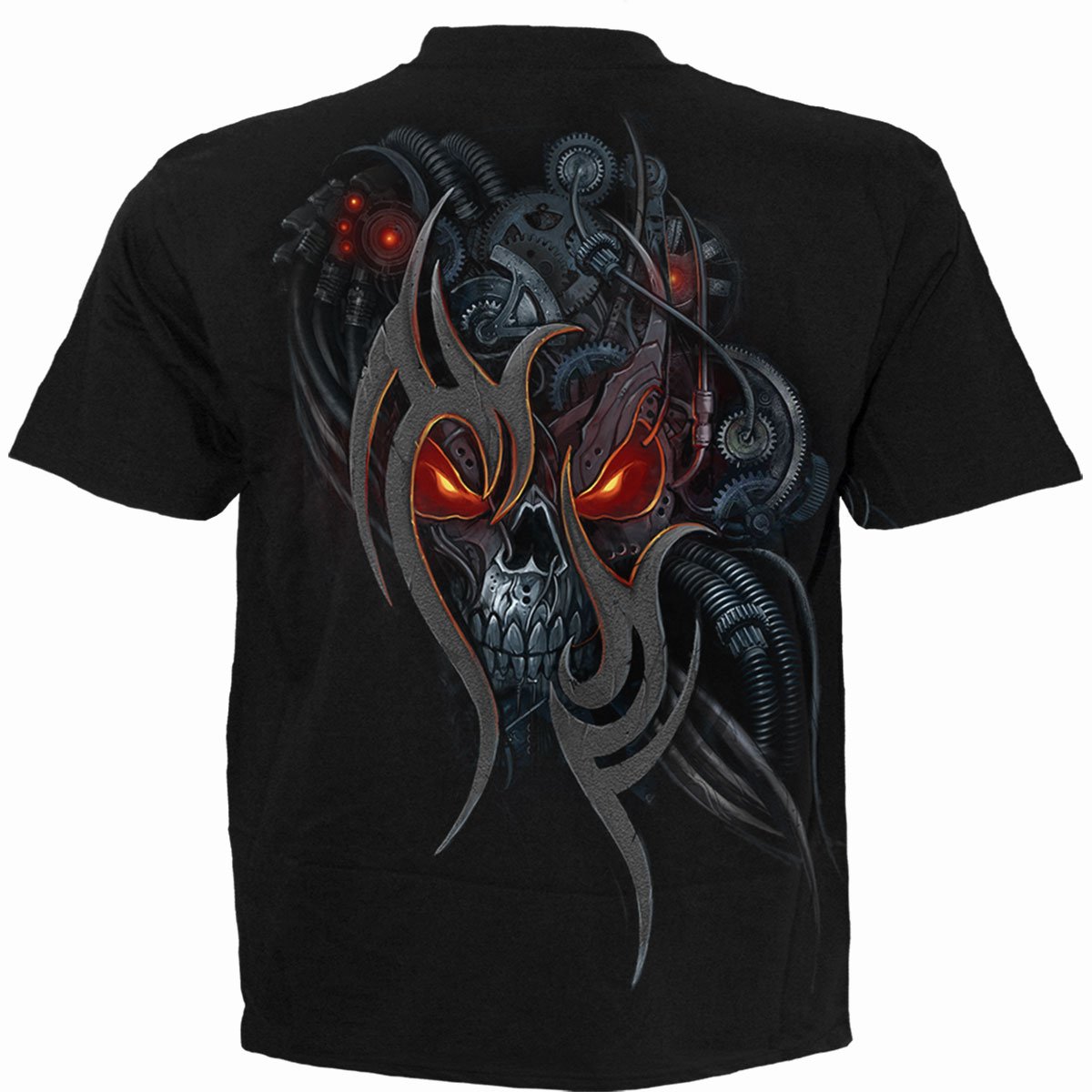 T-Shirt Spiral Steampunk Skull