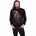 Load image into Gallery viewer, Long-sleeved T-shirt Spiral Infernal Unicorn

