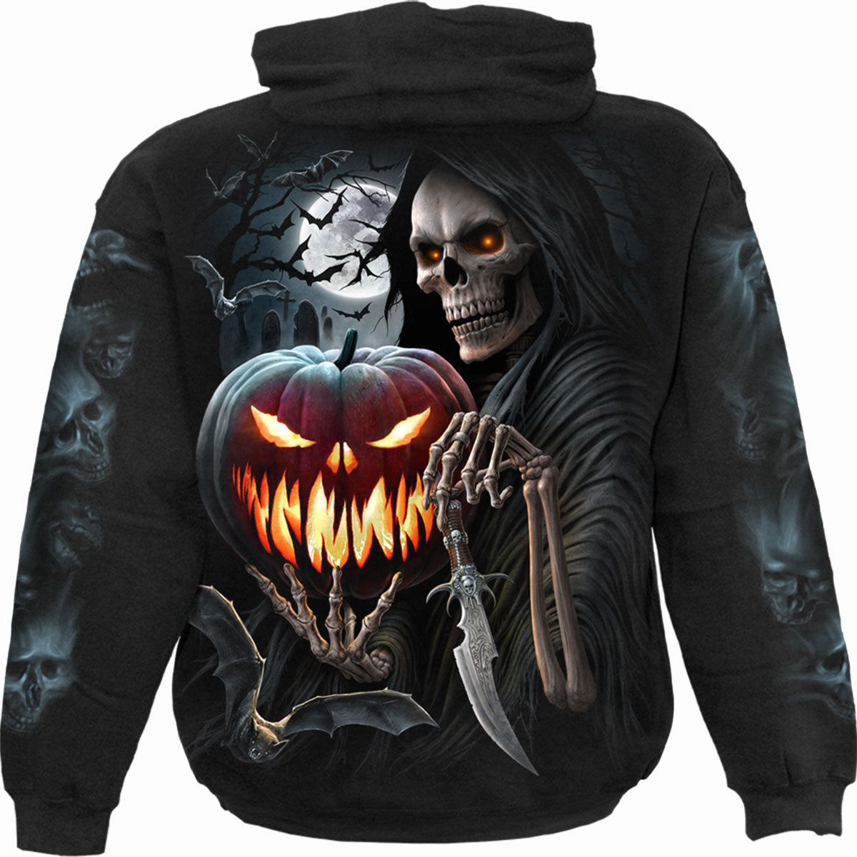 Kapuzenpullover Spiral Carving Death
