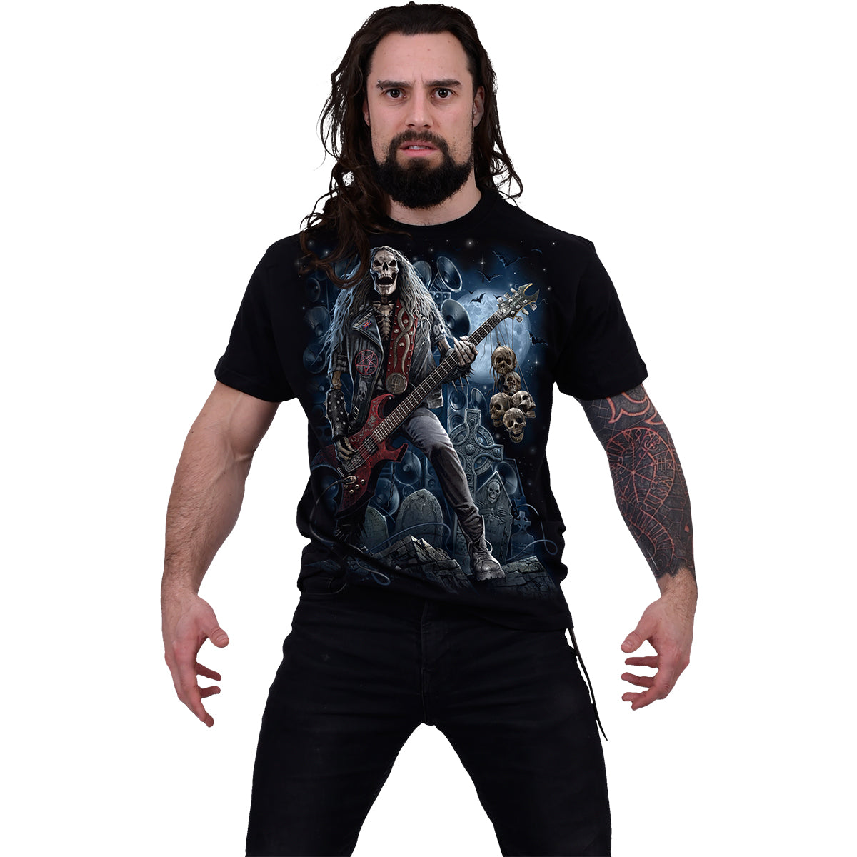 T-Shirt Spiral Grim Rocker