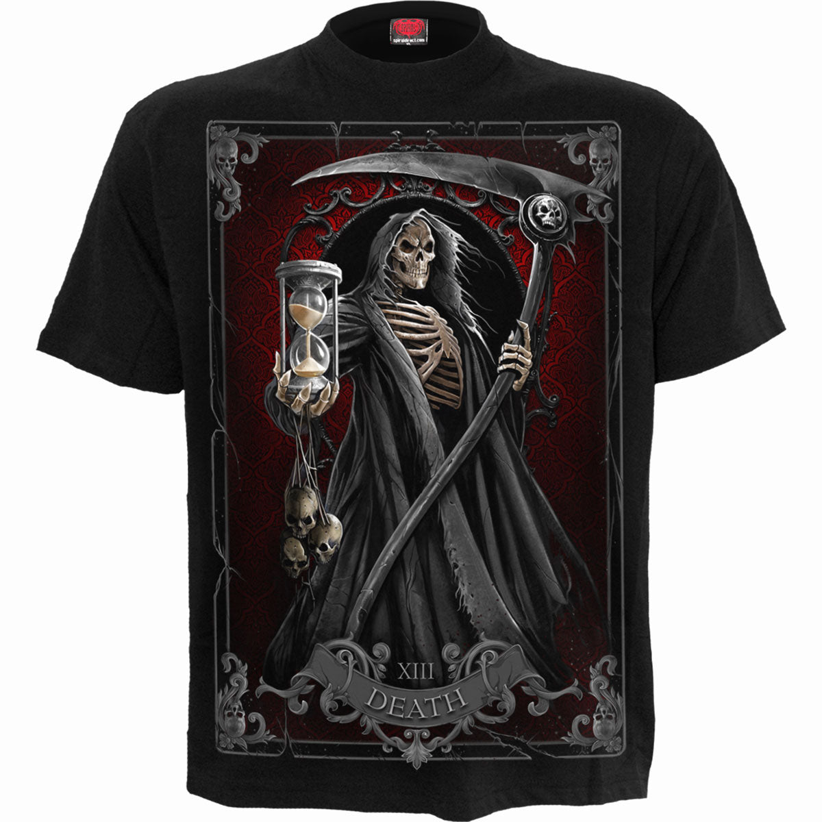 T-Shirt Spiral Death Tarot