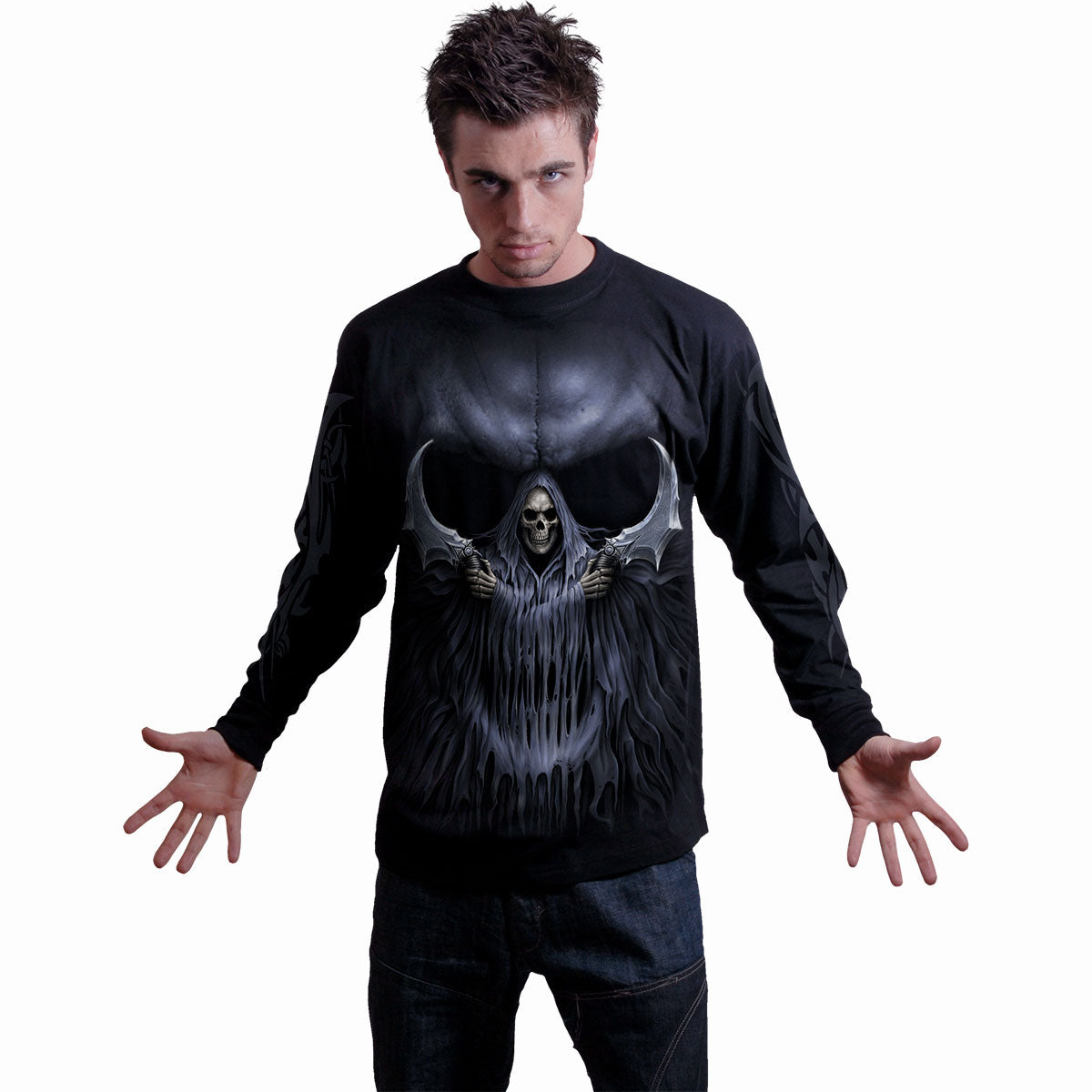 Langarm-T-Shirt Spiral Double Death